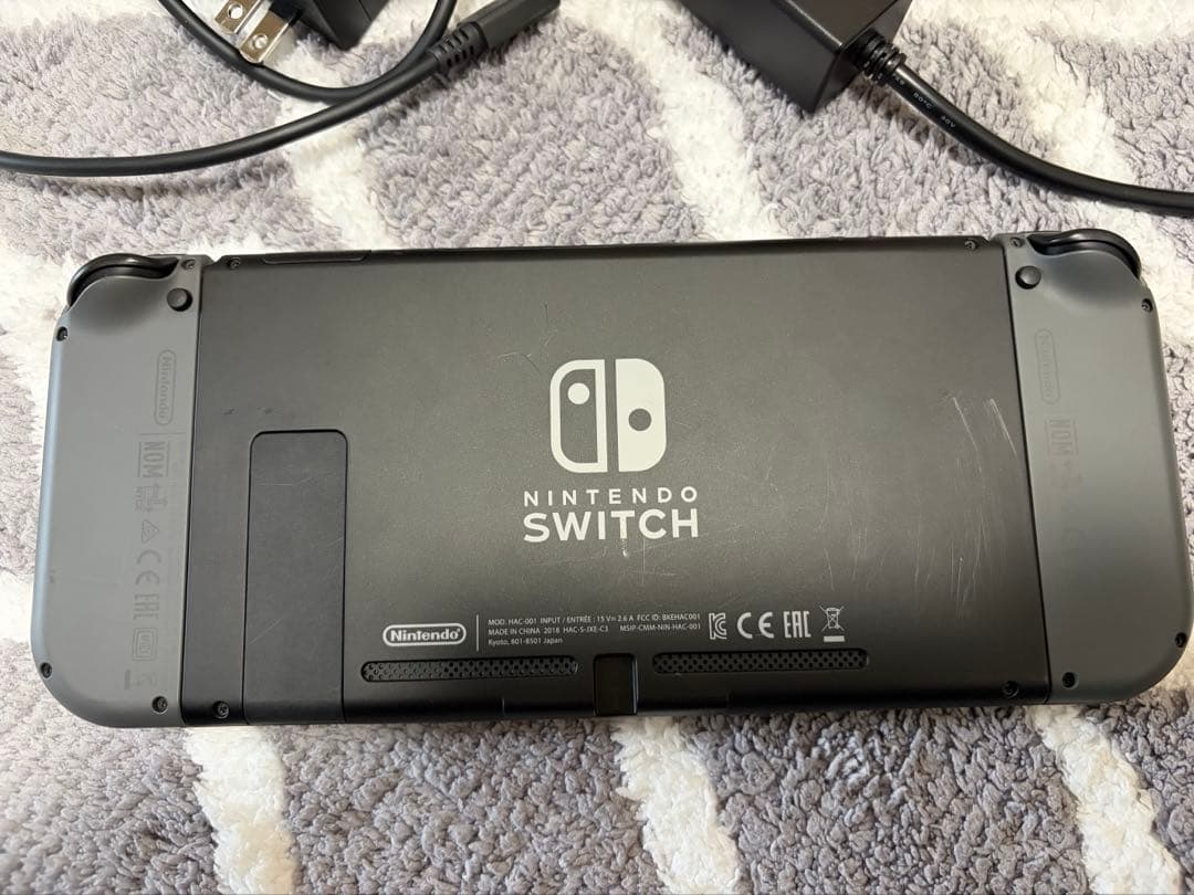 Nintendo Switch グレー LANアダプター、純正プロコン付き