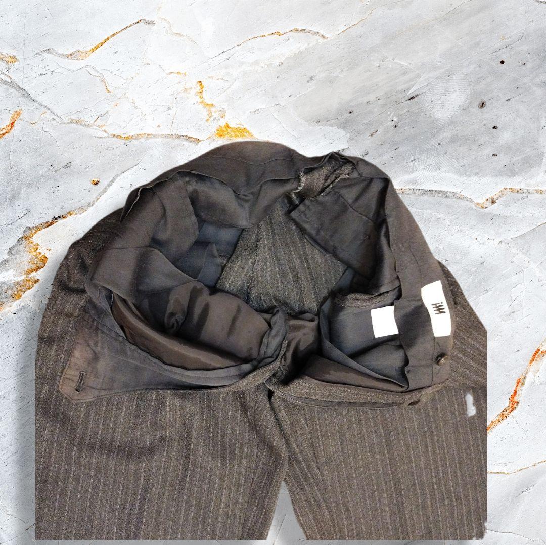 ISSEY MIYAKE スーツ M ストライプグレー