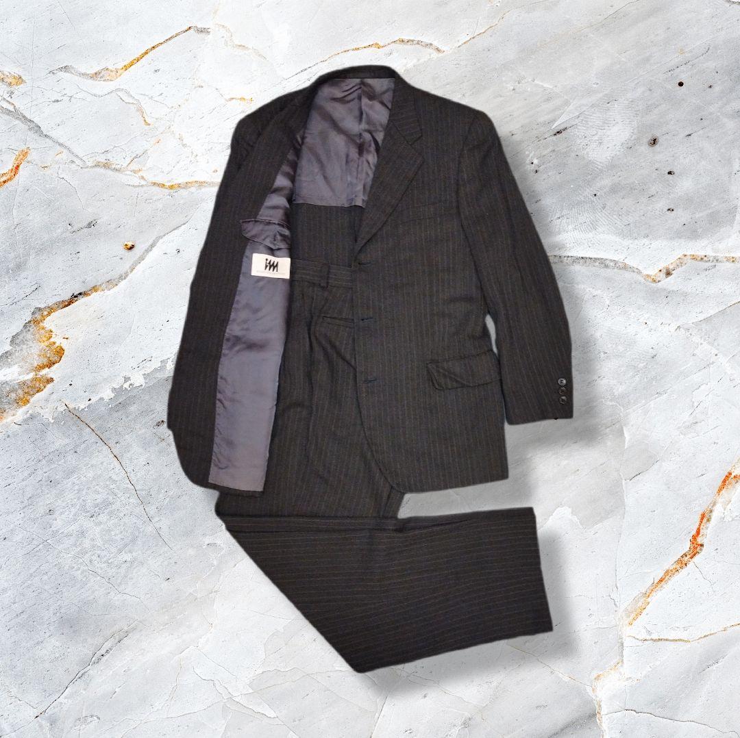 ISSEY MIYAKE スーツ M ストライプグレー