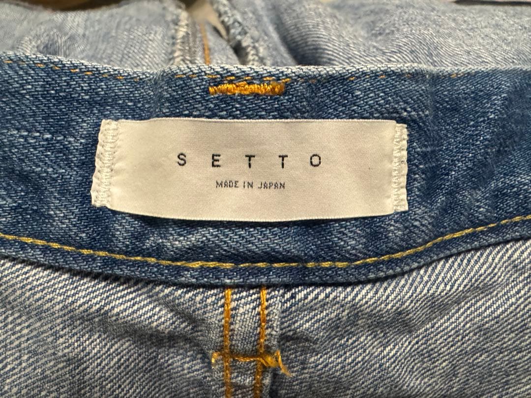 SETTO CTX-010LV テーパードジーンズ
