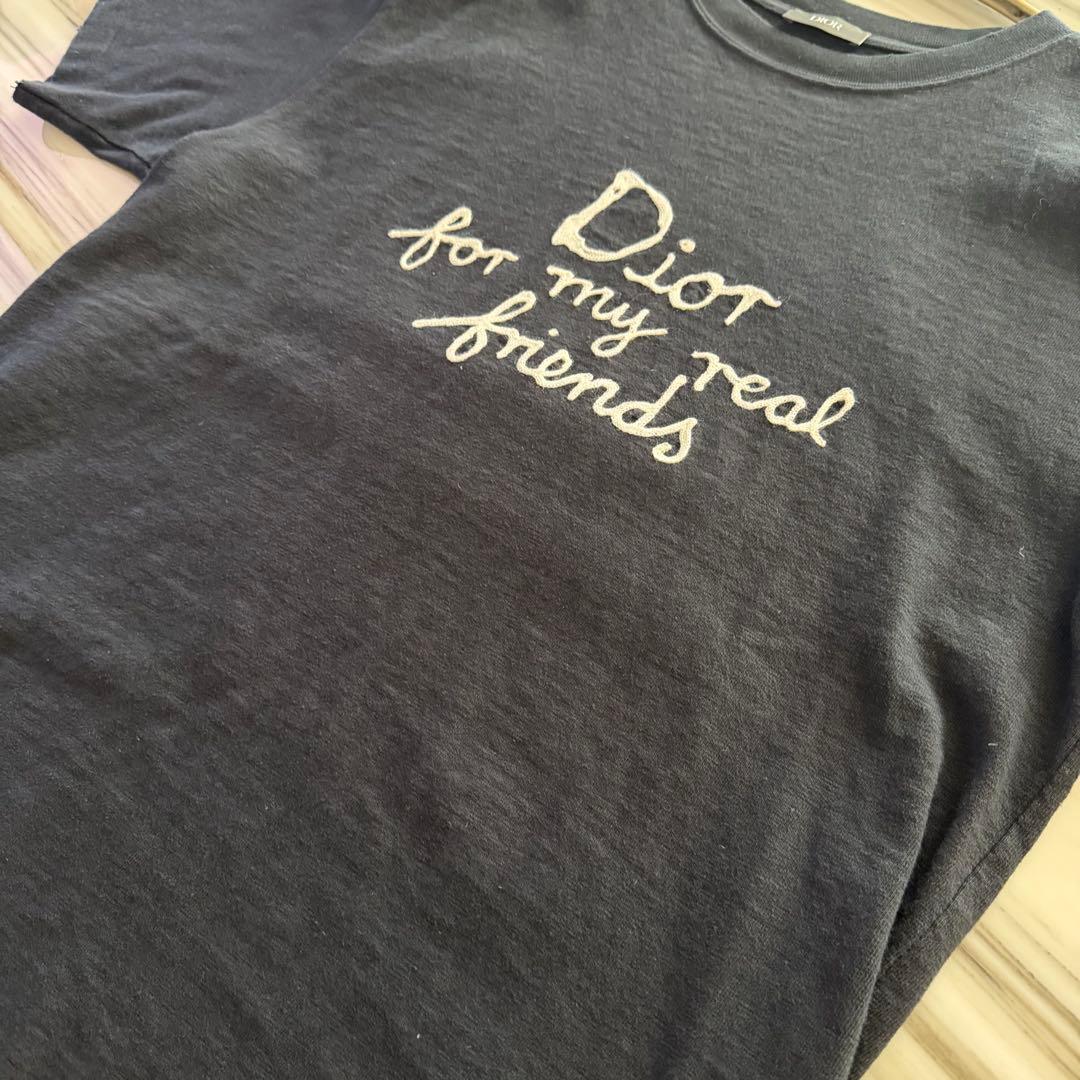 25ss Dior for my real friends Tシャツ 黒 半袖