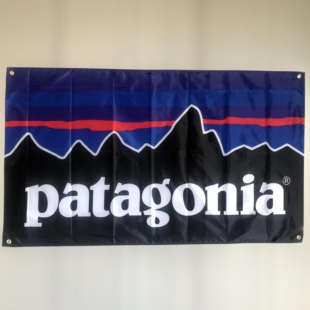 ★室内装飾仕様★パタゴニア patagonia バナー フラッグ USA雑貨