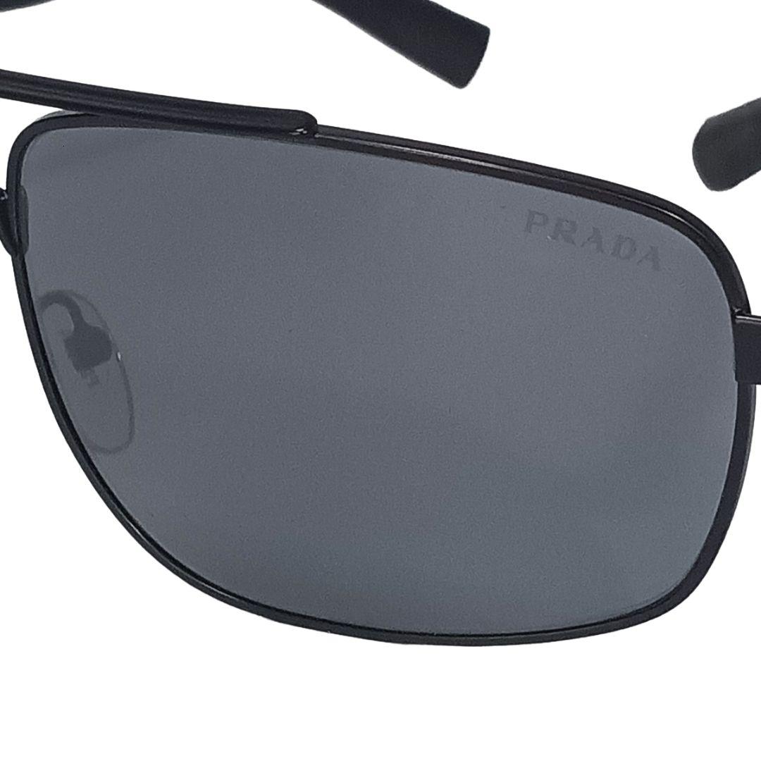 プラダ PRADA サングラス プラダスポーツ ハーフミラー ブラック 男女兼用