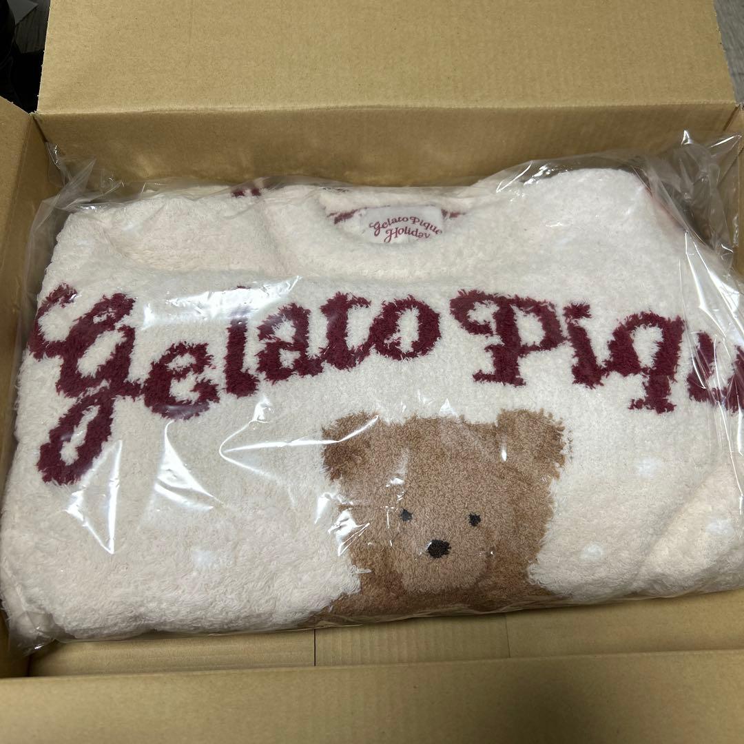 【ONLINE限定】ジェラートスノーベアジャガードプルオーバー&ショートパンツ