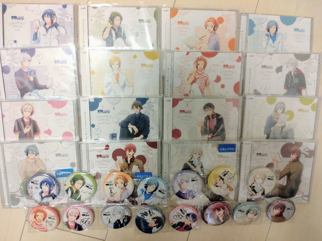 アイナナ12Hits! Wonderful Octave CD 缶バッジ
