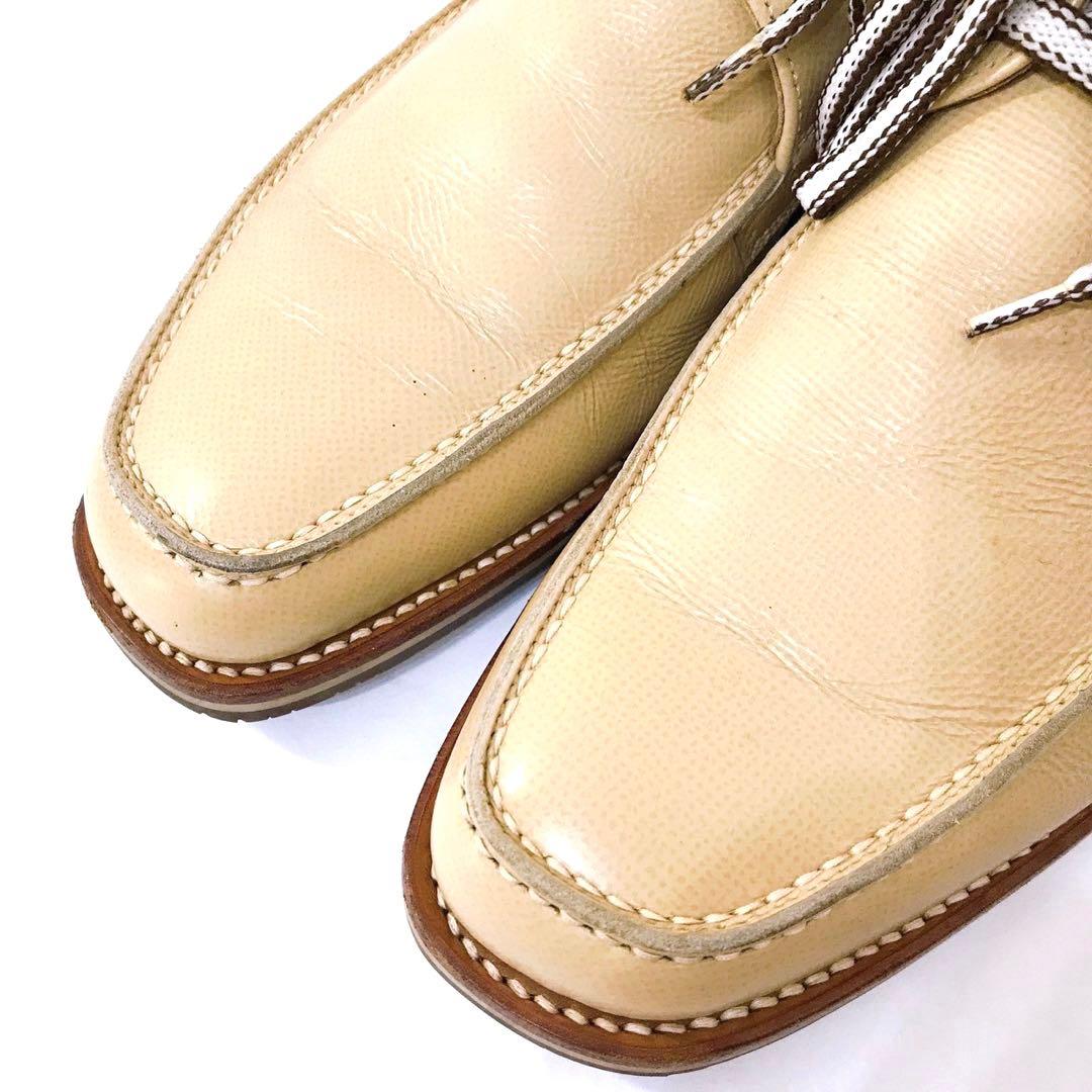 極美品✨リーガル y750 デッキシューズ 本革 ベージュ 26cm メンズ