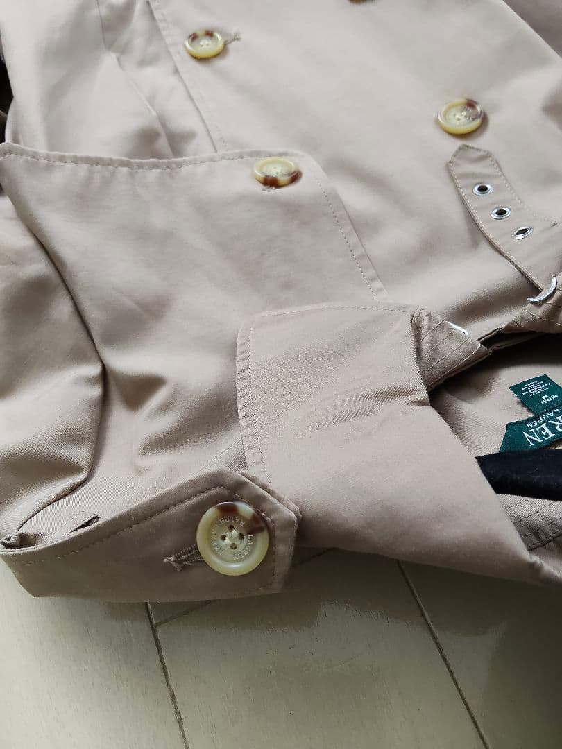 LAUREN RALPH LAUREN ベージュ トレンチコート M