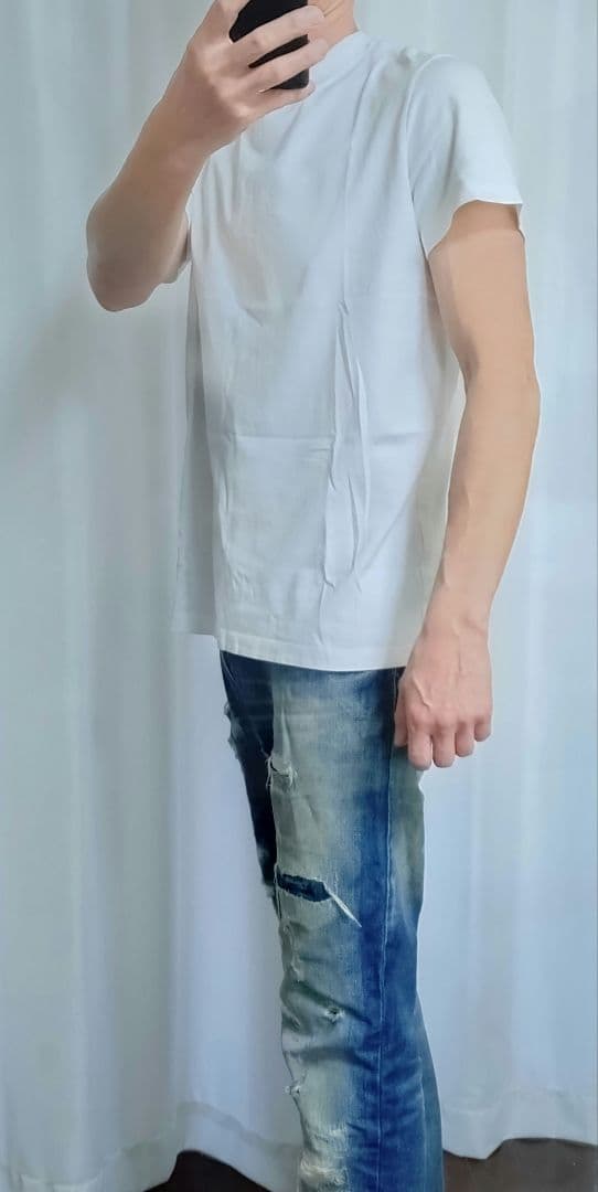 【鑑定済】モンクレール Vネック Tシャツ