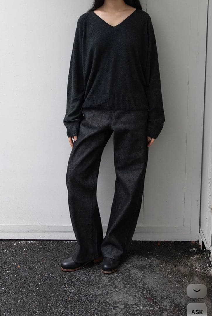 パンツ ohotoro Loom Indigo Jeans S long