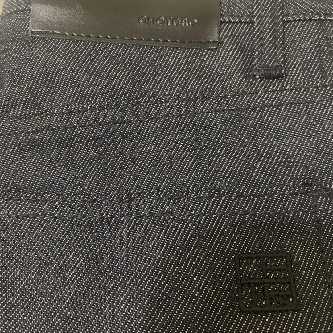 パンツ ohotoro Loom Indigo Jeans S long