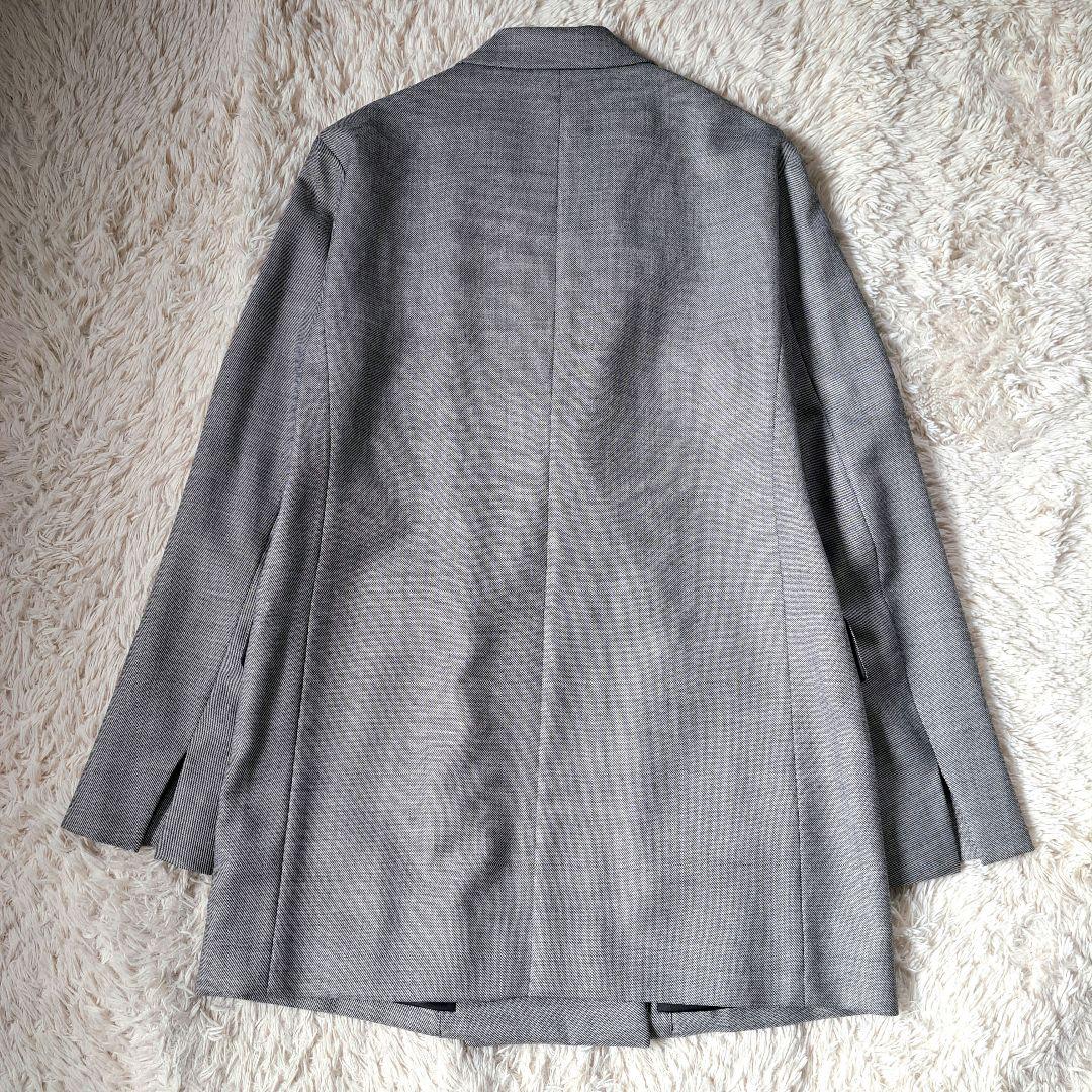 美品 定価3.5万 NOBLE ロング テーラードジャケット ダブル 日本製