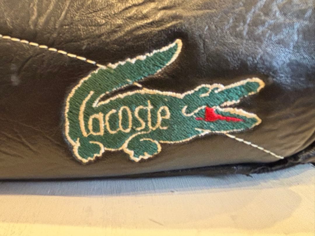 Lacoste ボストンバッグ　レザー