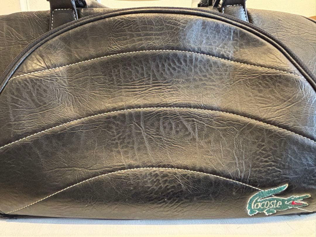 Lacoste ボストンバッグ　レザー