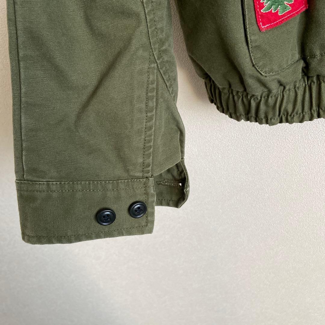 Polo Ralph Lauren パッチ付きミリタリージャケット M