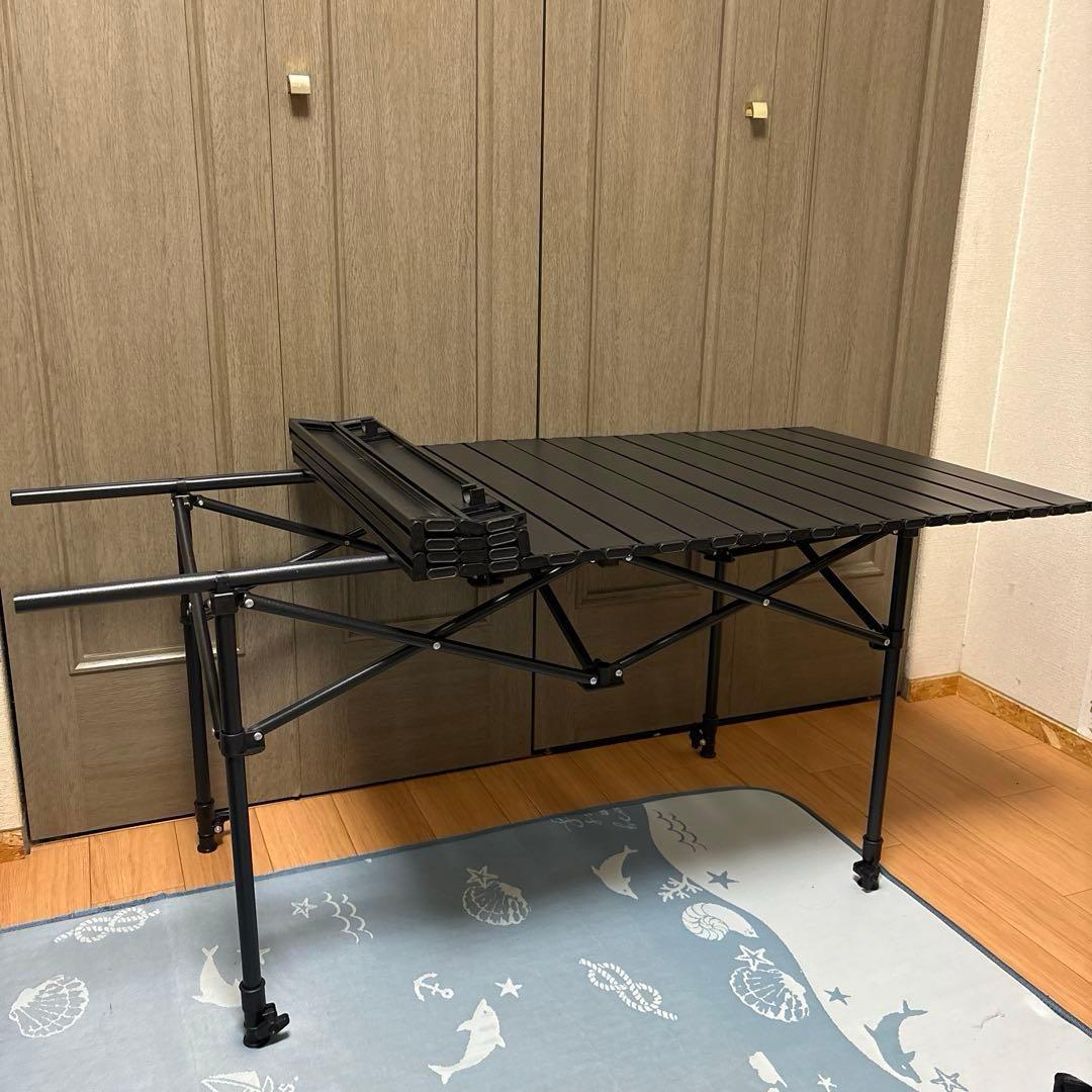高さ調整可能 折りたたみ式テーブル