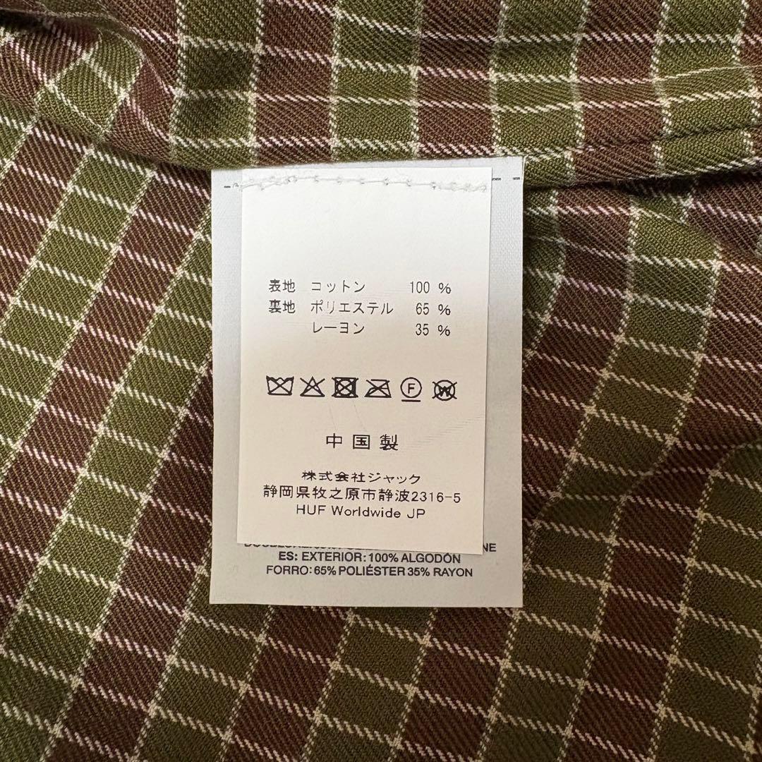 HUF パッチ付き MA-1ジャケット Mサイズ　ランドクルーザー　トヨタ
