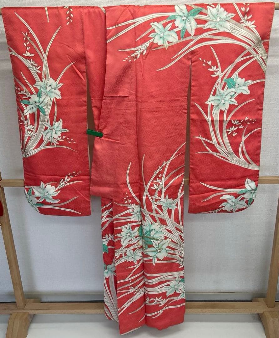 夢*乃様 振袖 正絹 まとめ売り 着物 リメイク み-50