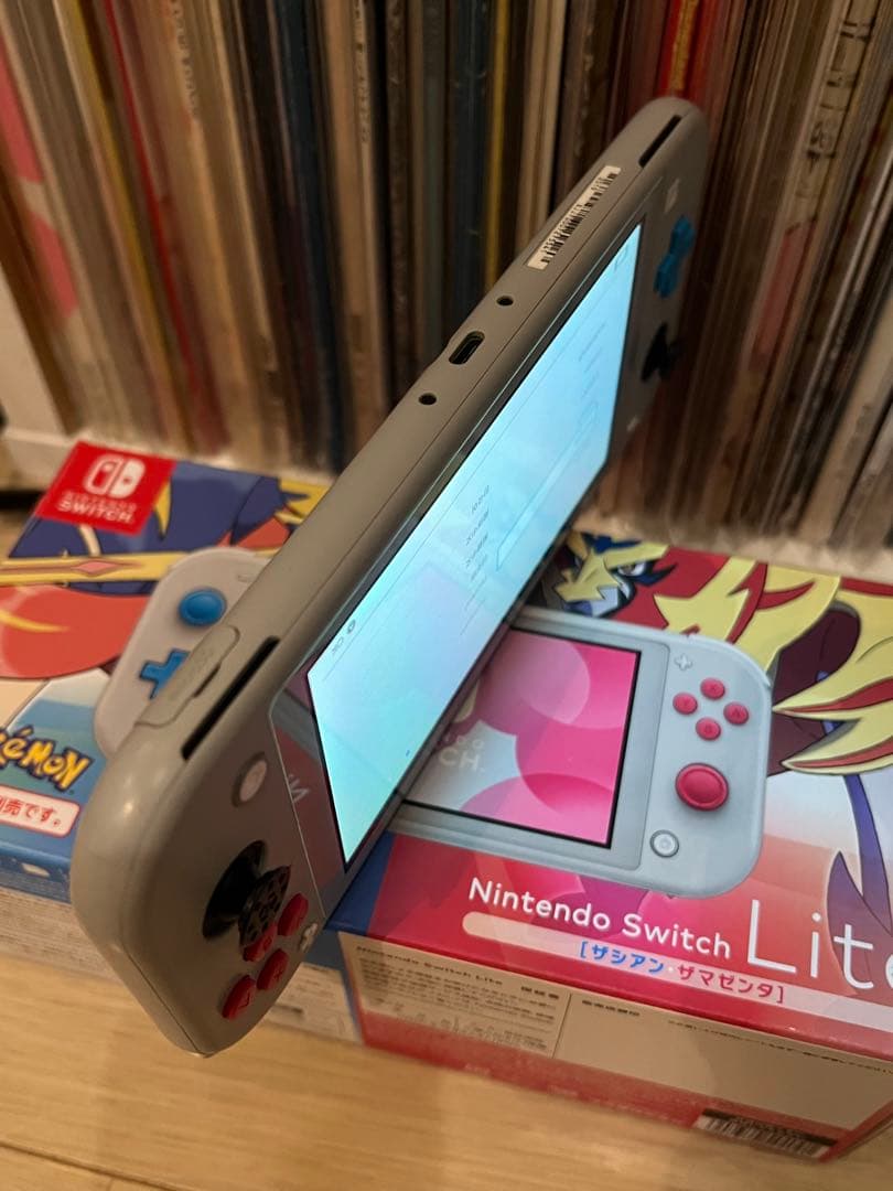 ポケモン Switch Lite 本体 ソードシールド ザシアンザマゼンタ