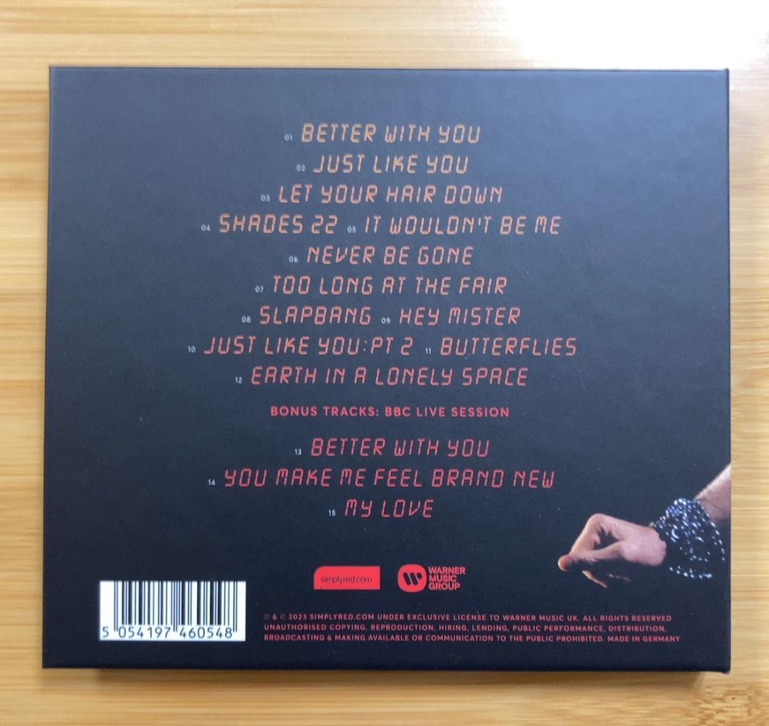 シンプリー・レッド　直筆サイン入りCD　Simply Red