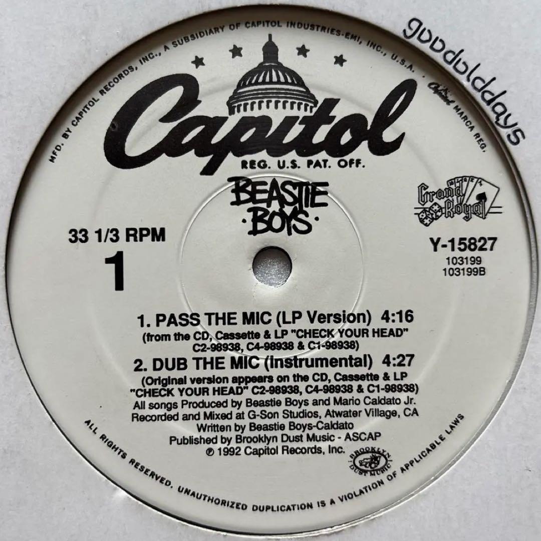 洋楽 Beastie Boys - Pass The Mic