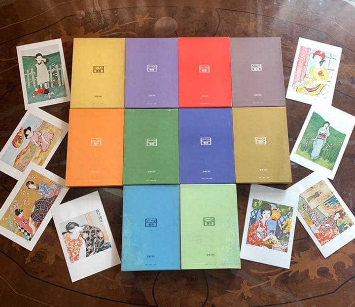 竹久夢二　限定 葉書付き 詩画集 随筆集 全集 初版 全10巻 セット