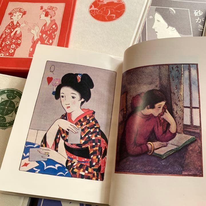 竹久夢二　限定 葉書付き 詩画集 随筆集 全集 初版 全10巻 セット
