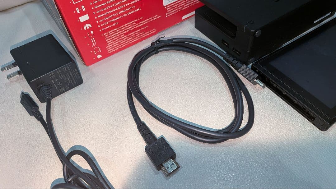 Nintendo Switch 本体 グレー 動作確認済 ケース付き