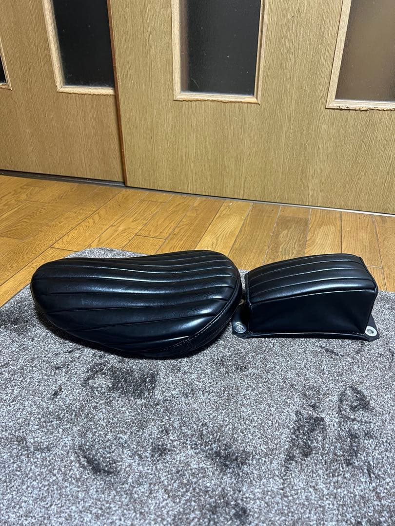  seat co リバー ソロシート ピリオン ハーレー BATES