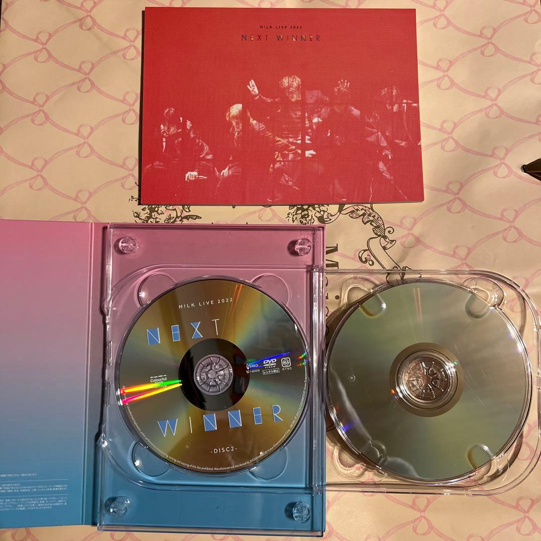 M!LK LIVE 2022 NEXT WINNER DVD 初回限定盤　美品