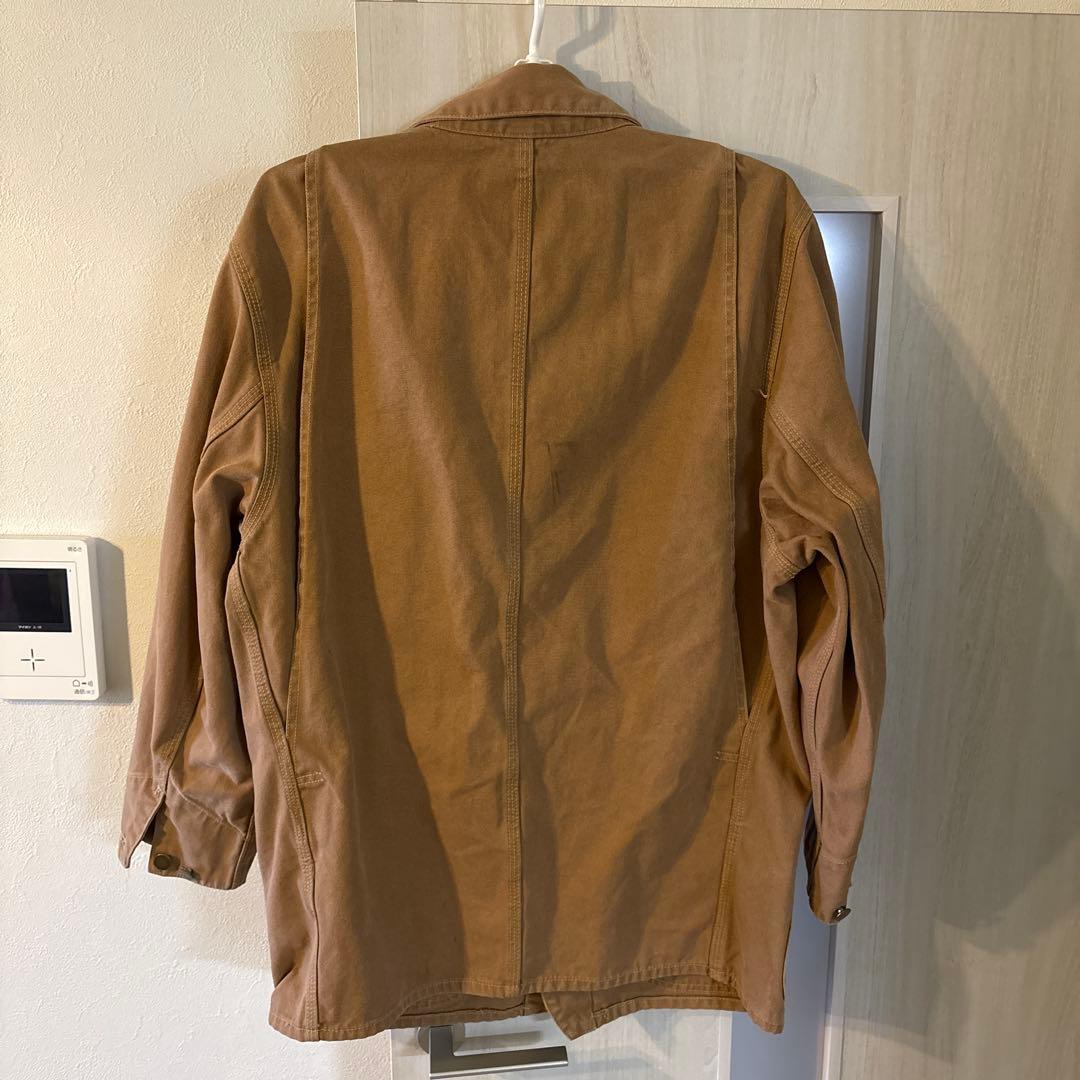 Carhartt カバーオール ダック地　ベージュ　Lサイズ　カーハート