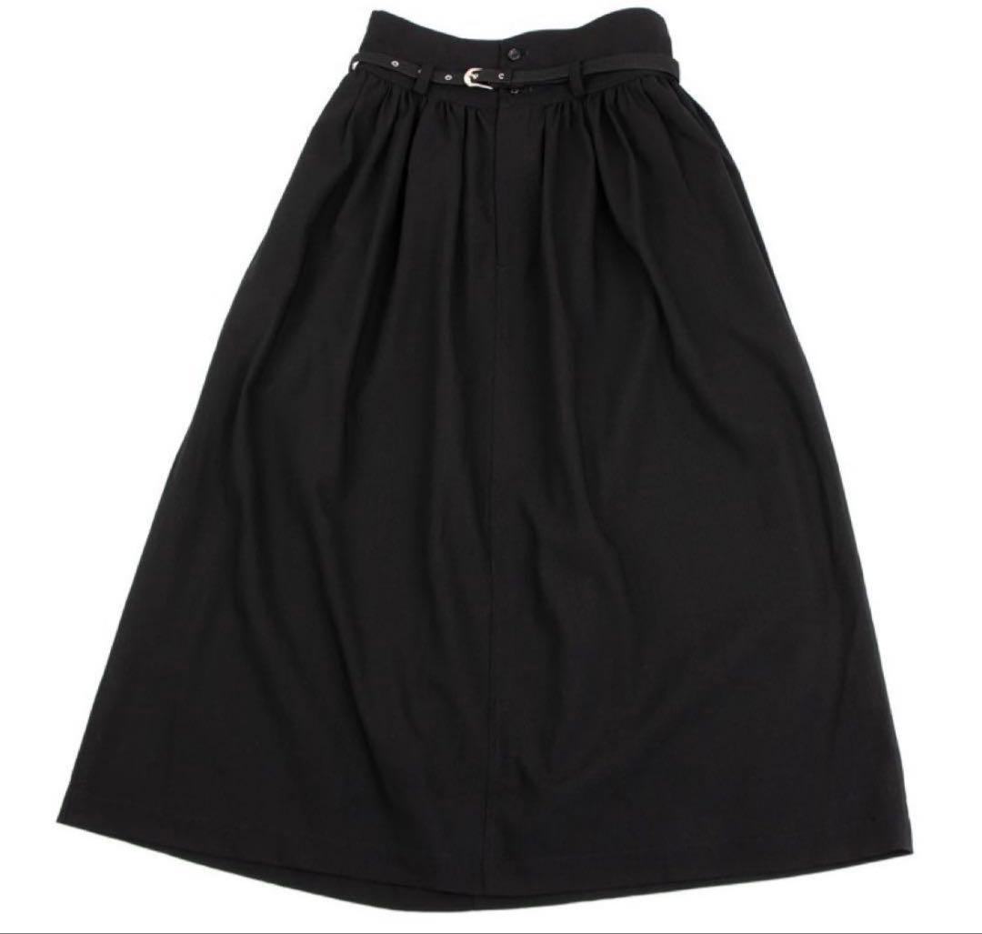 や*様 コムデギャルソンCOMME des GARCONS ベルト付きスカート