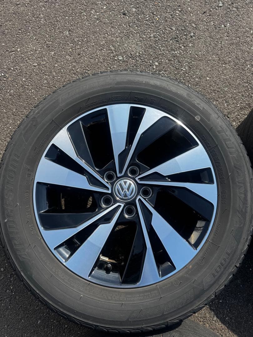 フォルクスワーゲン VW ポロ純正ホイール185/65R15