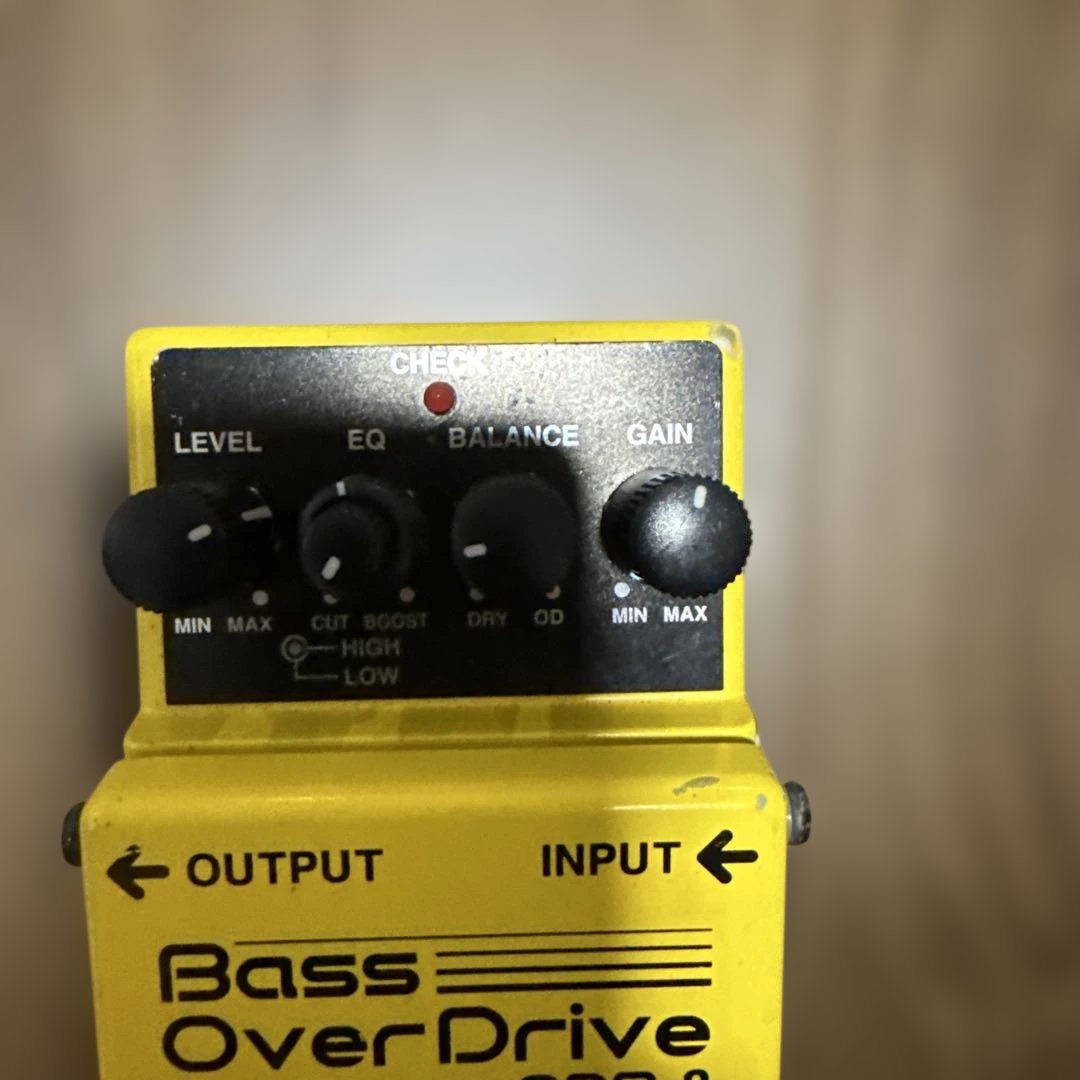 ベース BOSS Bass OverDrive QDB-3