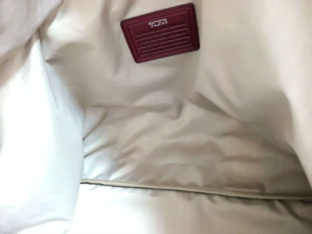 TUMI トゥミ ボストンバッグ バーガンディー TSAロック