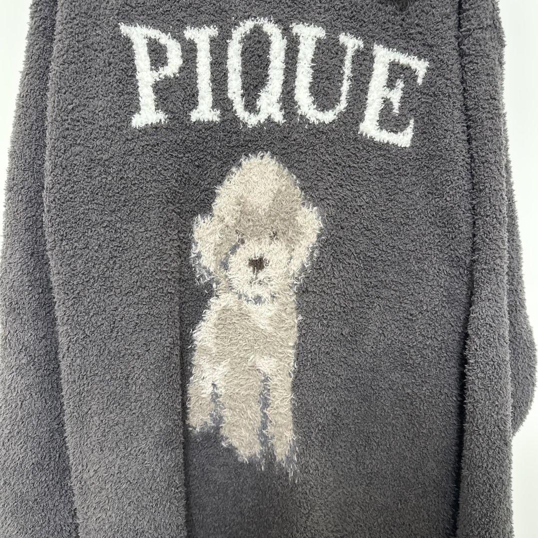 PIQUE グレー ルームウェア フリーサイズ