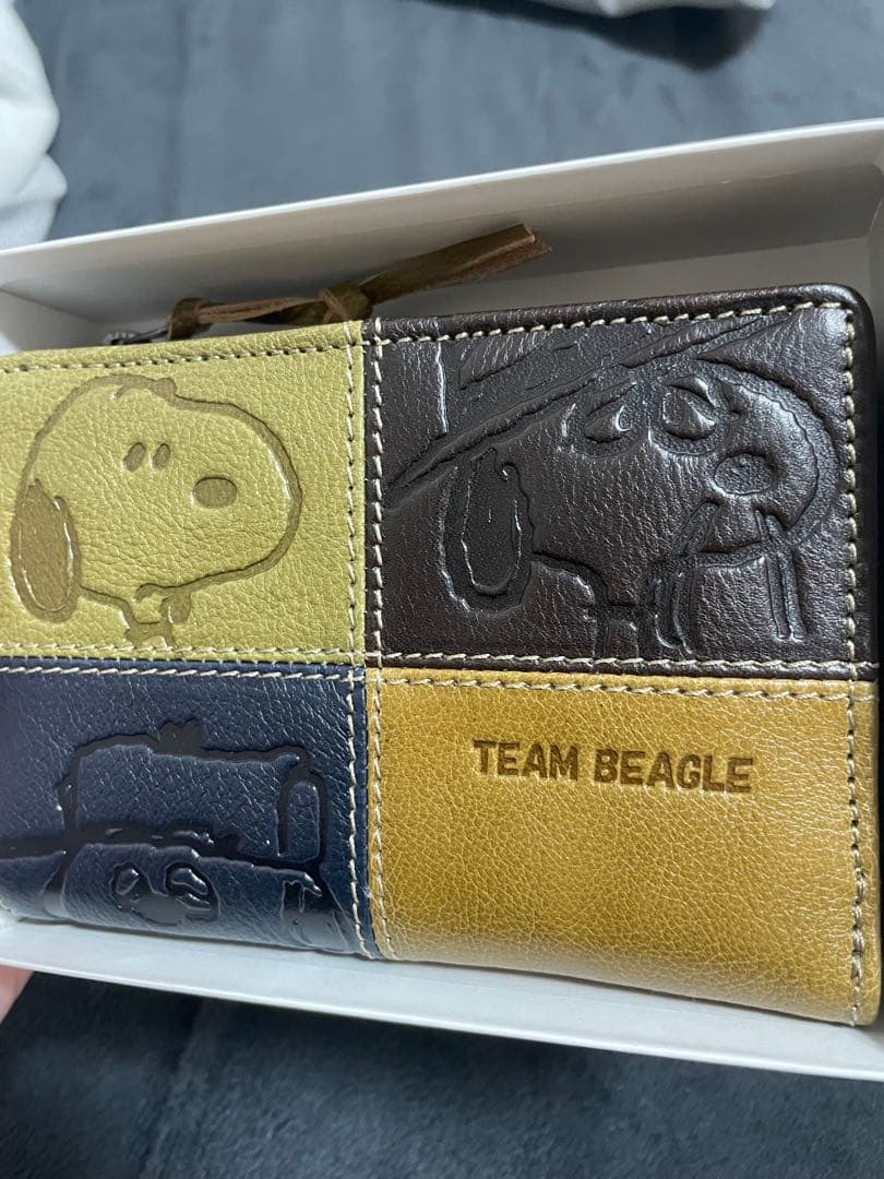 スヌーピー　財布　二つ折り財布