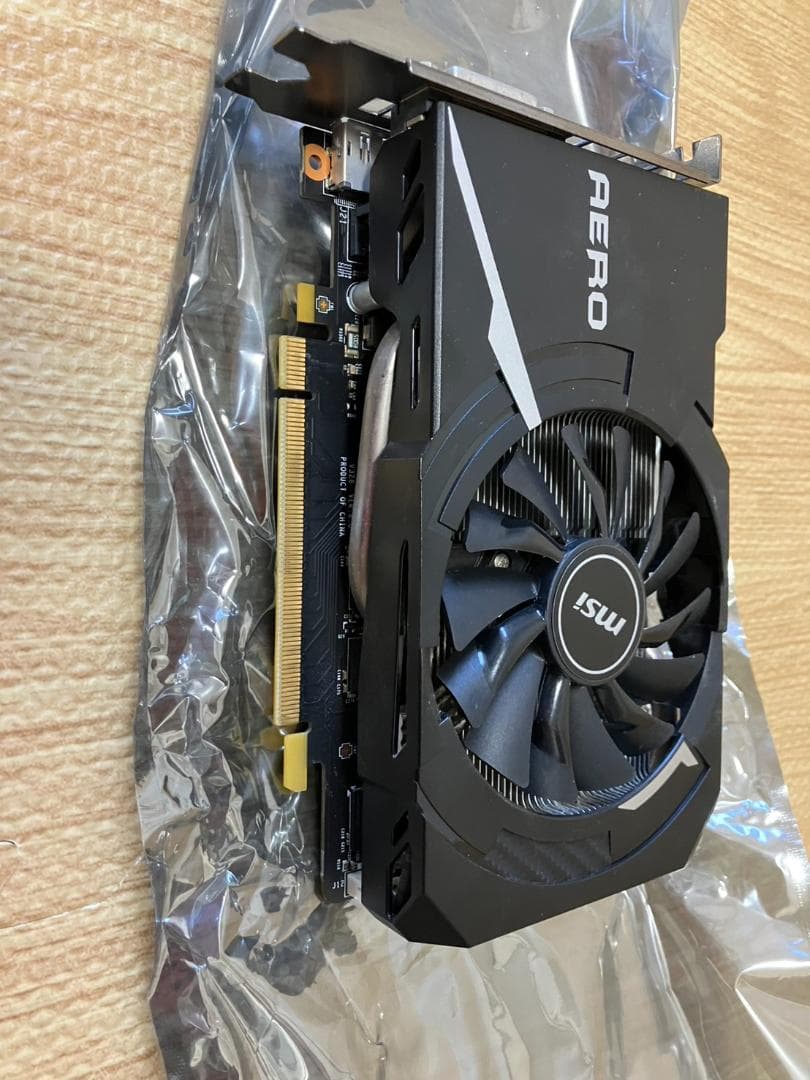 【MSI AERO GTX1060 3GB】グラフィックボード シングルファン