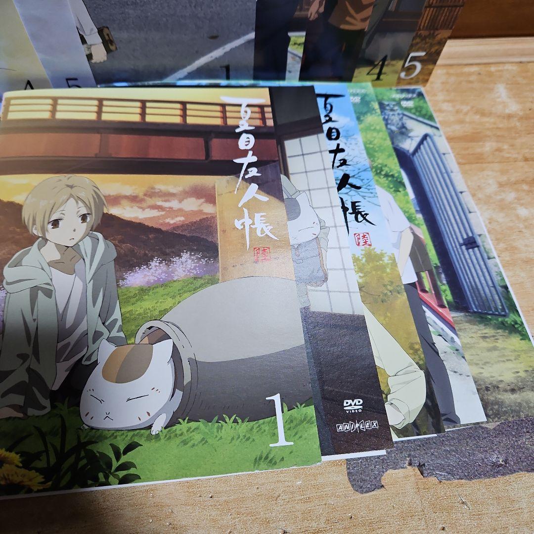 夏目友人帳　DVD ４期～６期+３巻セット