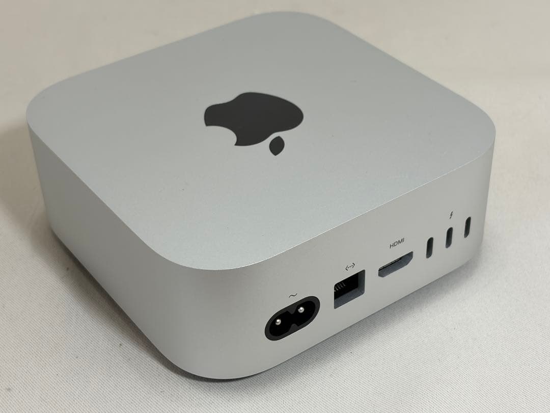 Apple M4 MacMini メモリ16GB SSD256GB⭐︎中古