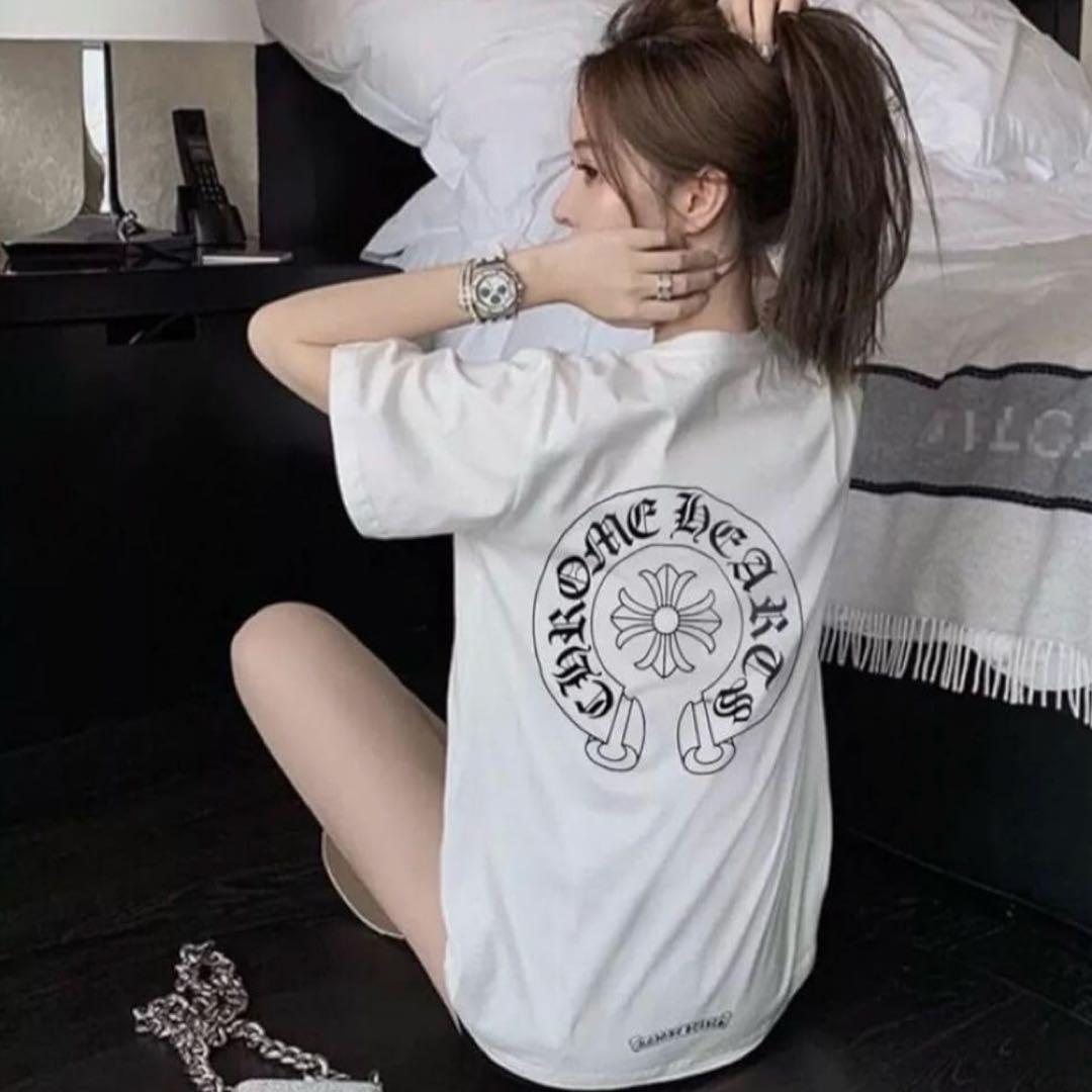 Chrome Hearts ホワイト Tシャツ Lサイズ