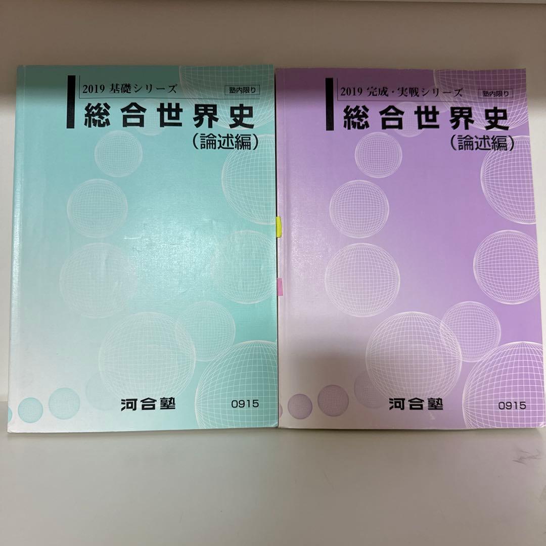 東大特進　世界史　荒巻　全部セット