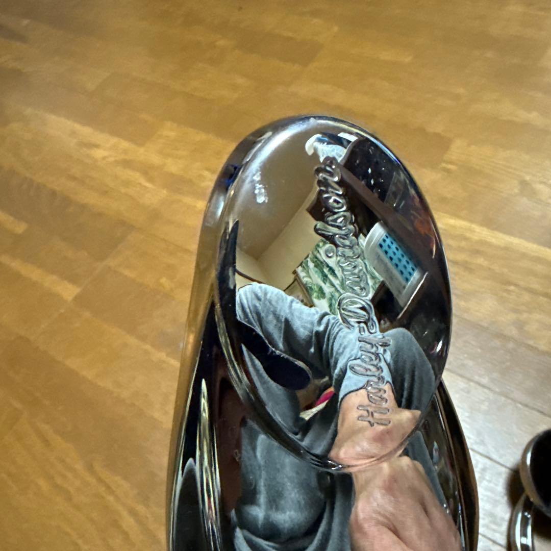 ハーレーダビットソンクロムバイクミラー 2個セット
