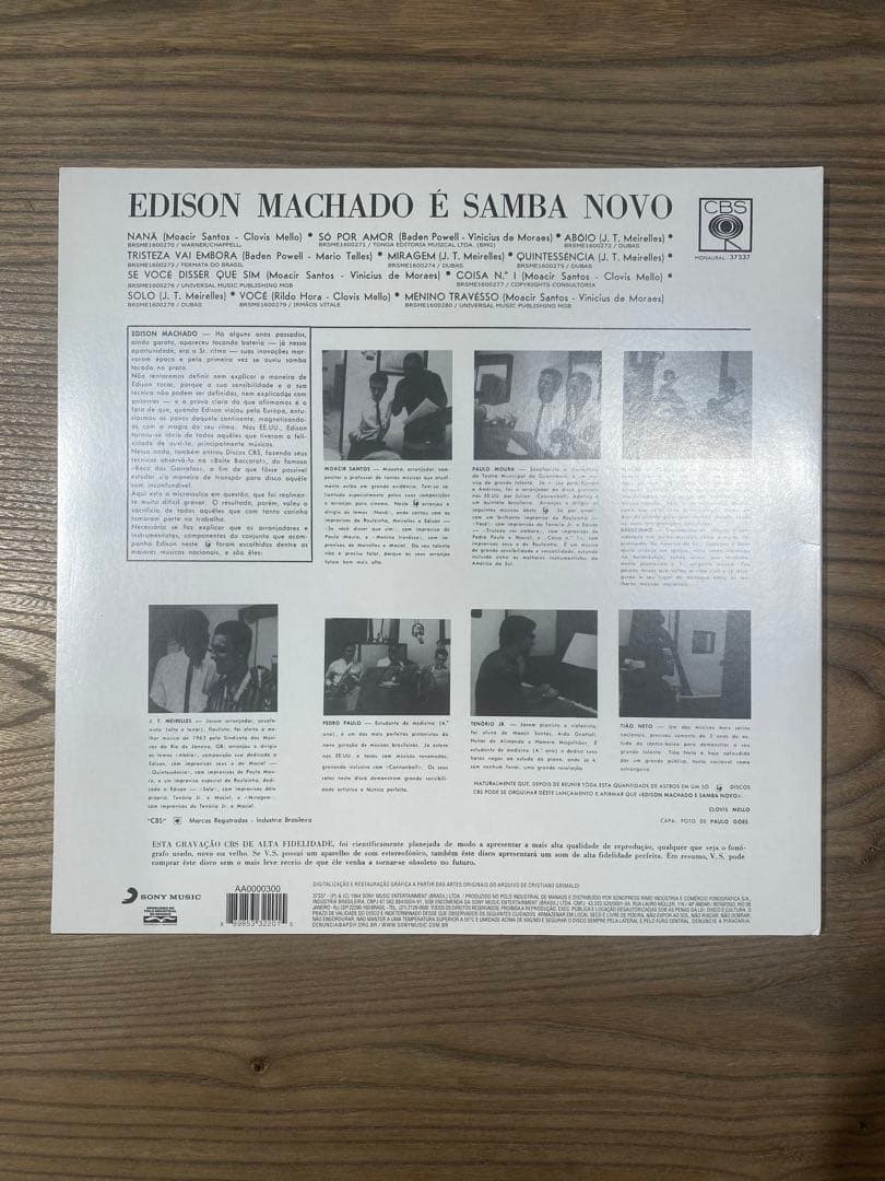 Edison Machado – É Samba Novo LP