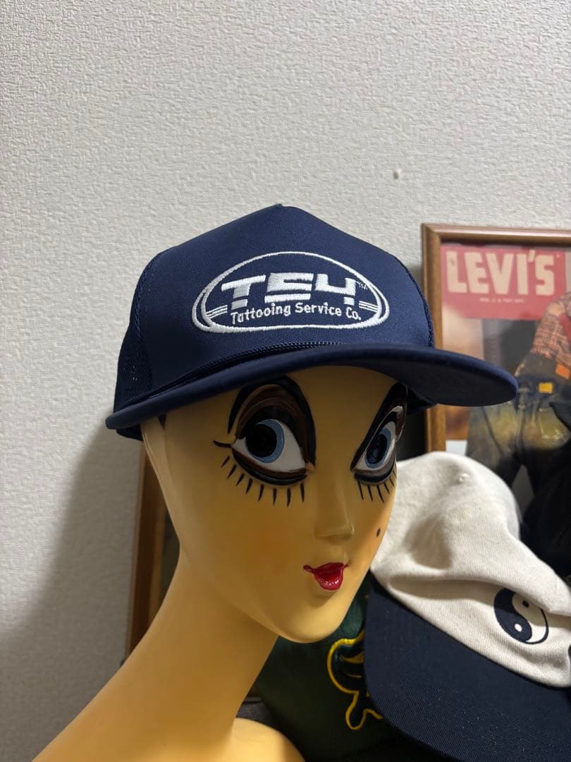 TSY tatoostudioyamada 山田蓮 メッシュキャッNAVY