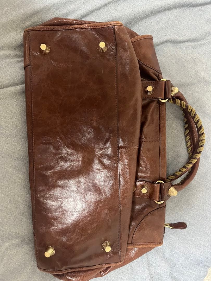 バッグ BALENCIAGA the city bag Braun 103208
