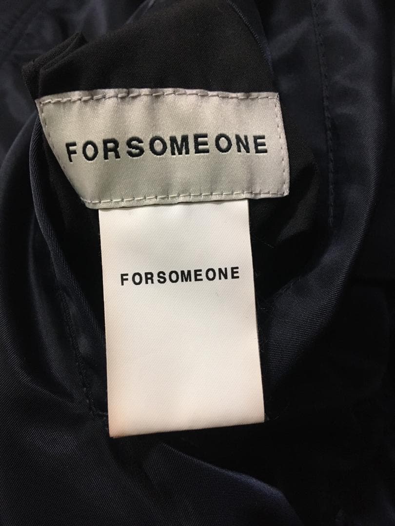 早い者勝ち！FORSOMEONE MA-1 河村康輔 リバーシブルジャケット
