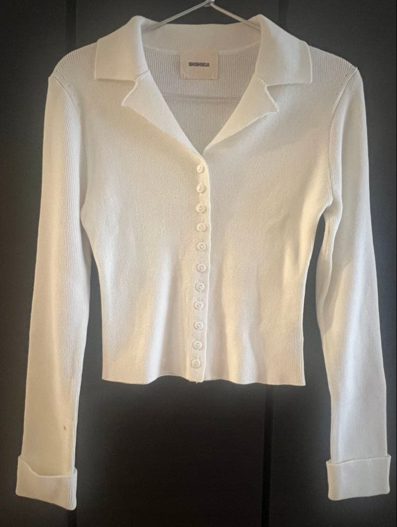 トップス SHISHIKUI open collar / OFF