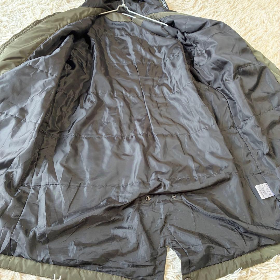 極美品 エヴァンゲリオン モッズコート マックハウ中綿 ロング L
