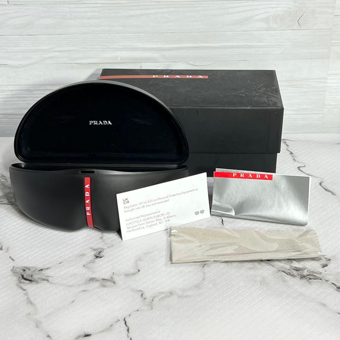 PRADA プラダ SPS01U UFK-5L0 マットグレー サングラス