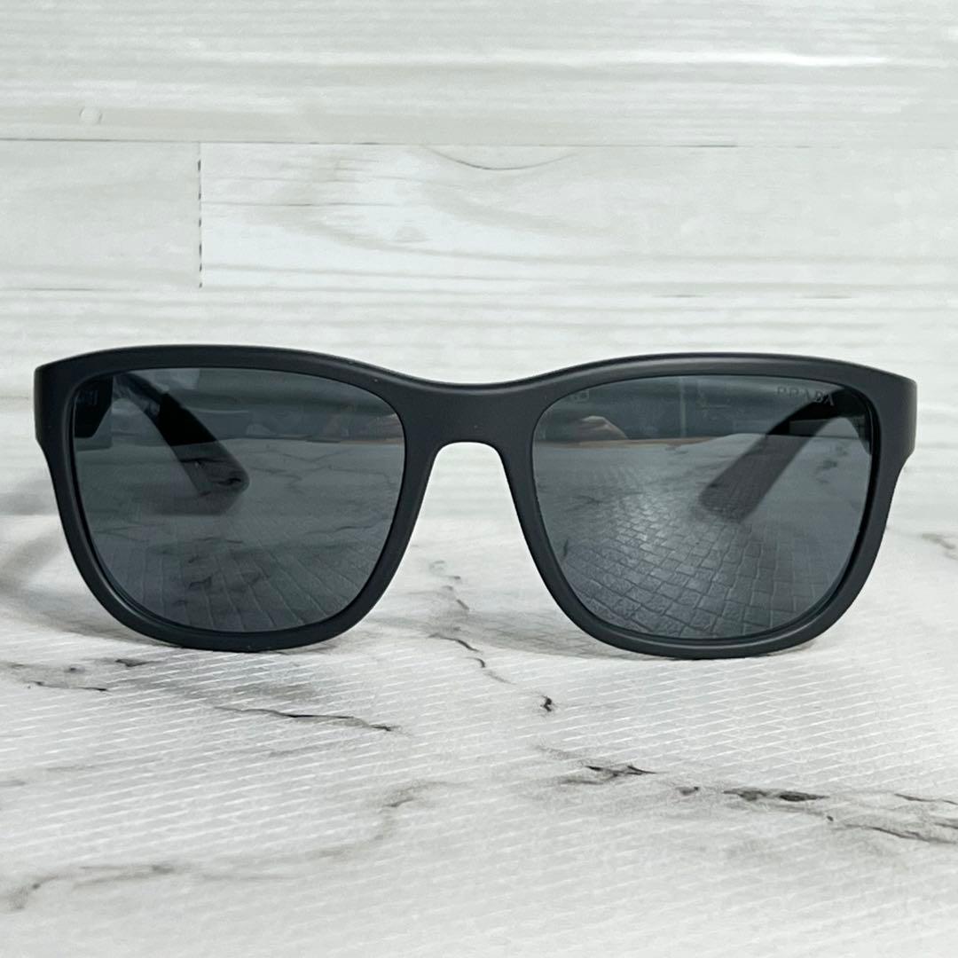 PRADA プラダ SPS01U UFK-5L0 マットグレー サングラス